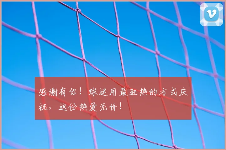 感谢有你！球迷用最狂热的方式庆祝，这份热爱无价！